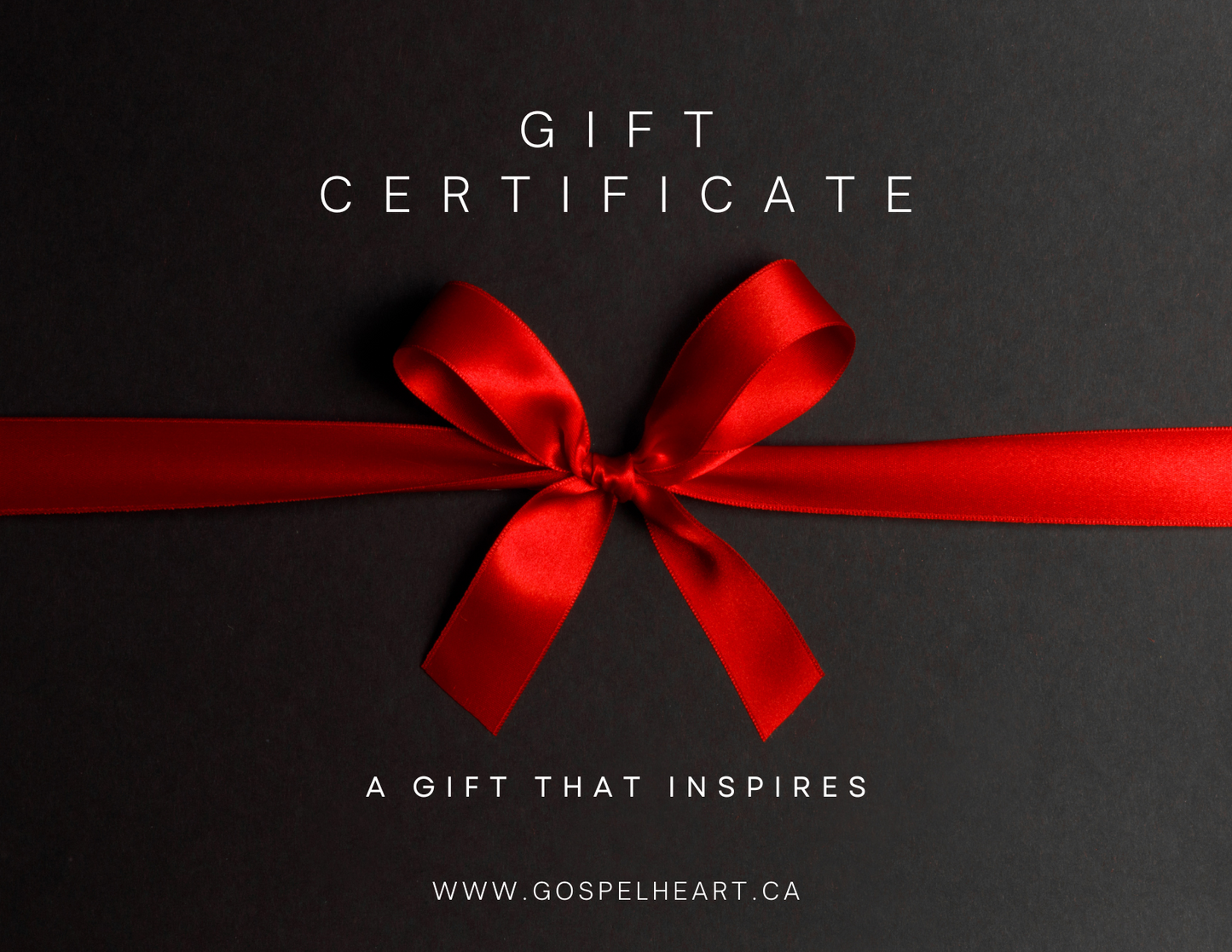 GOSPEL HEART Gift Card