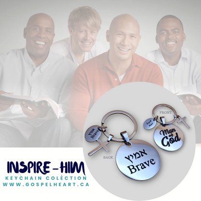 Inspire-HIM Keychain | MEN